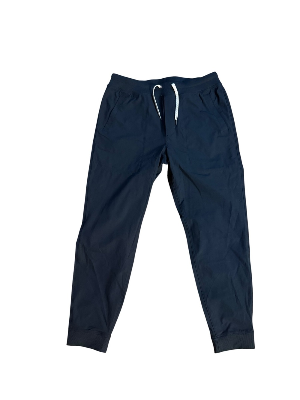 Vuori black women Jogger Pants with White Drawstring XL
